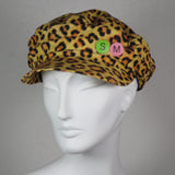 Taxi Cap, Animal Print, Size Small/Medium