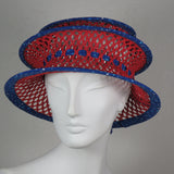 Pop Up, Red, Open Weave with Edge