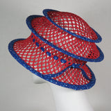 Pop Up, Red, Open Weave with Edge