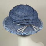 Frizbi, Denim Blue with Edge