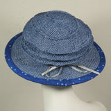 Frizbi, Denim Blue with Edge