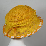 Frizbi, Orange and Yellow, Slight Ombre with Edge