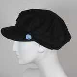 Taxi Cap, Black Cotton, Size Large