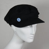 Taxi Cap, Black Cotton, Size Large