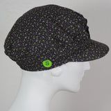 Taxi Cap, Tiny Leaves, Size Small