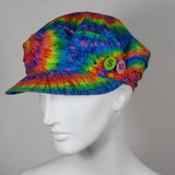 Taxi Cap, Tie Dye Print, Size Smallish Medium
