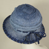 Frizbi, Denim Ombre with Fabric Edge