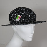 Soliel, Black with Music Notes, Size Smallish Medium