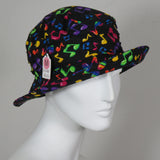 Soiree, Multi-Color Music Notes, Size Medium