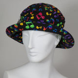 Soiree, Multi-Color Music Notes, Size Medium